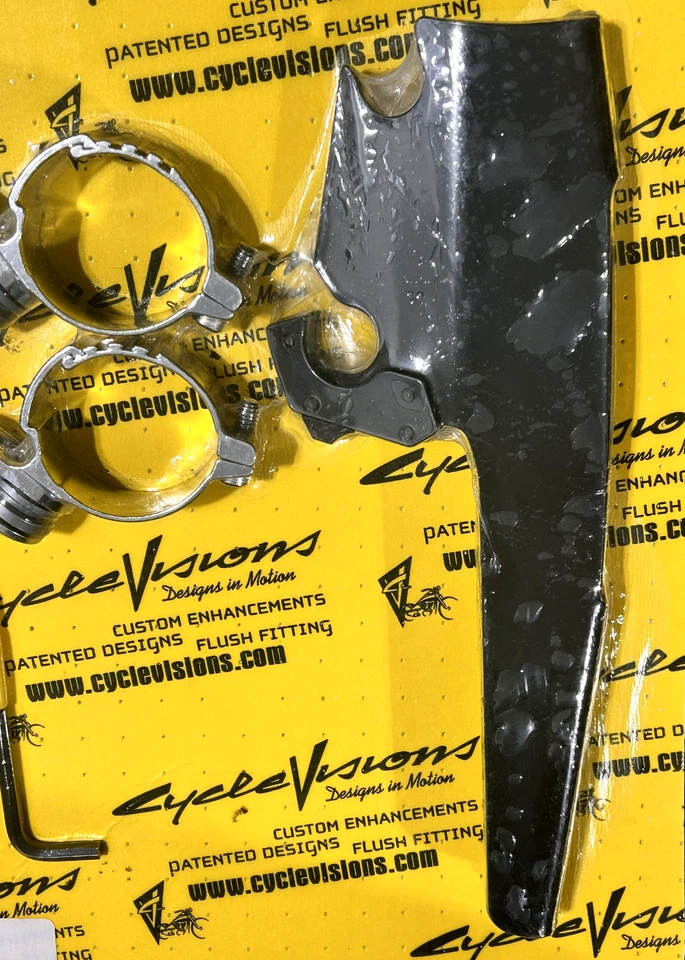 New Cycle Visions Trigger-Lock Mount Kit for Fats/Slims/Batwing Fairings MEB8976 - Image 2 of 4