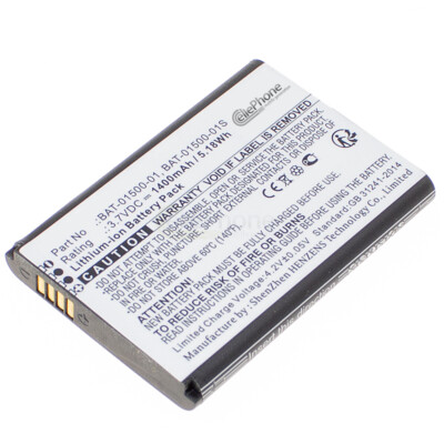 3,7V Akku Li-Ion für Sonim XP3800 - ersetzt BAT-01500-01 BAT-01500-01S - 1400mAh