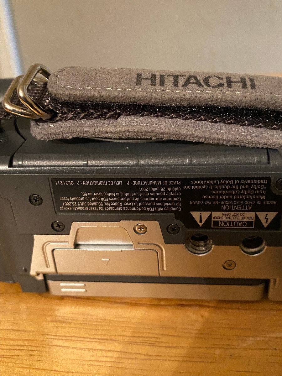HITACHI DVD CAM 16X Optical Zoom 240X Digital Zoom TESTED | eBay