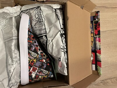 DC Shoes Marvel DeadPool Men 9.5 DP Manual Hi Skate Sneakers ADYS300748