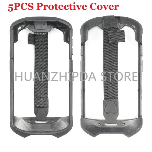 5PCS Protector Case + Strap Rugged Boot SG-TC5X-EXO1-01 for Zebra TC51 TC52 TC56