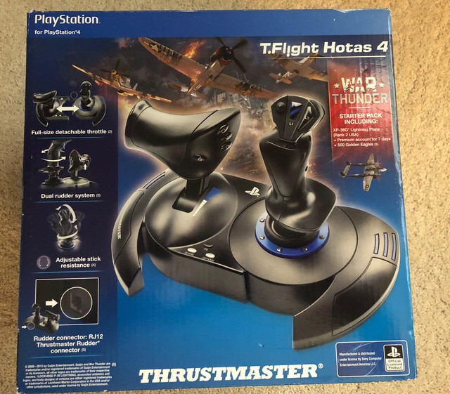 Thrustmaster T Flight Hotas 4 Ace Combat 7 Edition Joystick For Playstation 4 For Sale Online Ebay