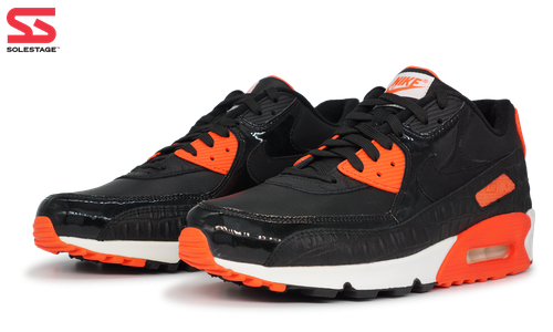 nike air max 90 black croc infrared