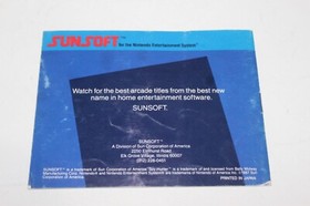 Spy Hunter (Nintendo Entertainment System, 1987) NES Authentic Manual Instructio