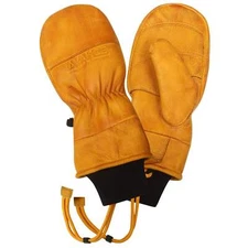 Vance Snow Premium Goatskin Leather Insulated Ski and Snowboard Mittens