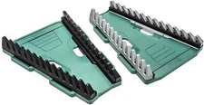 SATA 13pc Reversible Wrench Organizer Rack 2 Pack Space Saving Tool ST95410
