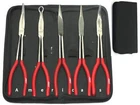 5 PCS 11" NEEDLE NOSE PLIERS SET LONG REACH TOOL PLIERS