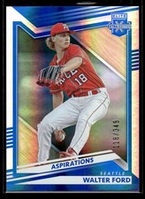 2022 Panini Elite Extra Edition #74 Walter Ford Aspirations Blue #/349-82525