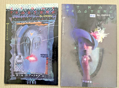 STRAY TOASTERS. EPIC. MODEL 1, 3. BILL SIENKIEWICZ. 1988