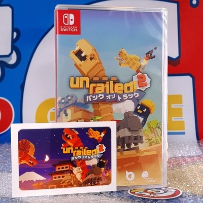 Unrailed! 2: Back on Track +Bonus Switch Japan New (Game in Multi-Language/Beep)