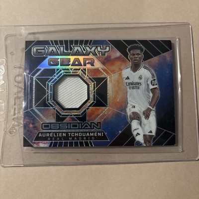 Panini Obsidian 2024-25 Aurelien Tchouameni Galaxy Gear Patch /199 - Real Madrid