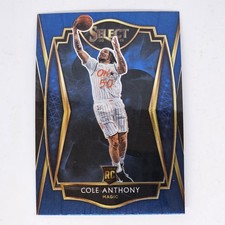 2021-21 Select #177 Cole Anthony Blue Rookie Card Magic - Near Mint. rookie card picture