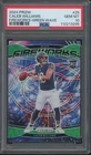2024 Panini Prizm Fireworks Green Wave #25 Caleb Williams RC Gem Mint PSA 10