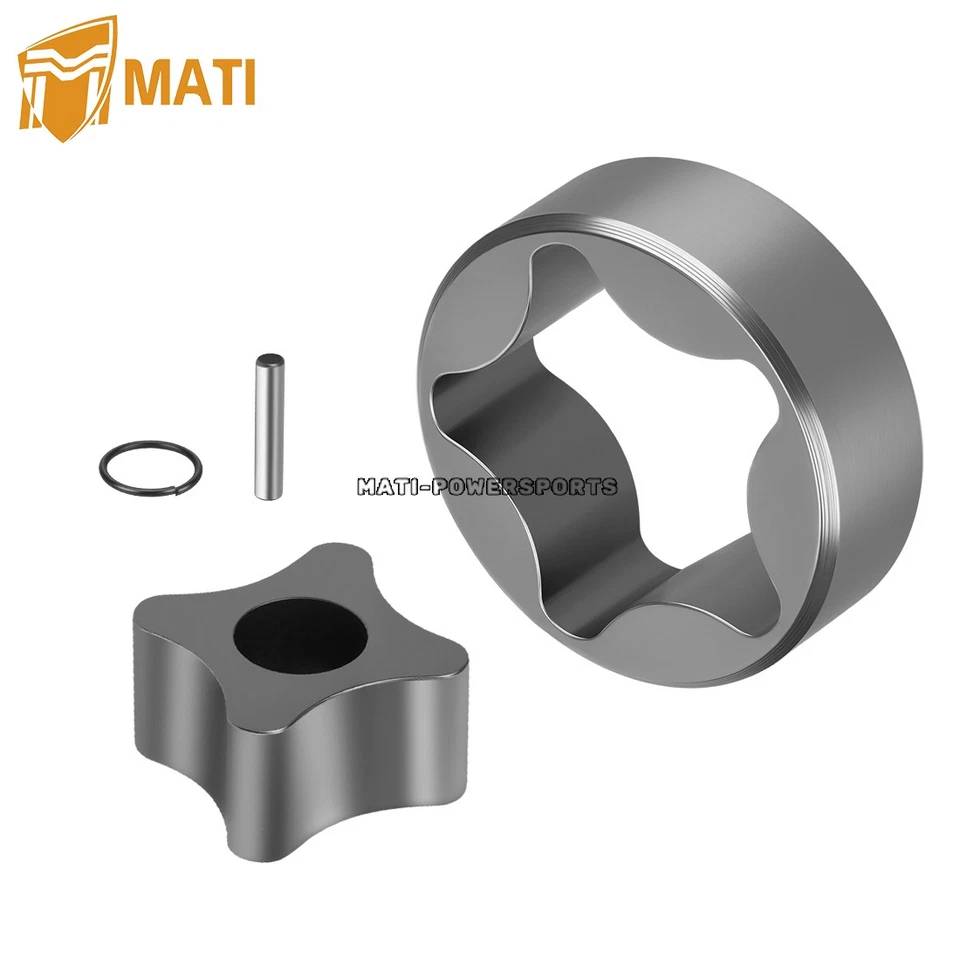 Conjunto de rotor de bomba de óleo 5NL-13320-00-00 para Yamaha 2001-2013 YZ250F WR250F YZ WR 250F - Imagem 2 de 4