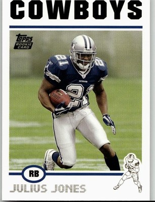 Julius Jones 2004 Topps Football Dallas Cowboys