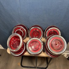 Tail Lamp Light Lens For 1964 63 Dodge Dart Models Mopar Lot Of 8 Flawed Repair Tail Lamp Light Lens For 1964 63 Dodge Dart Models Mopar Lot Of 8 Flawed Repair