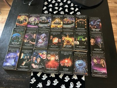 Stargate SG-1 Novelization Paperback Books Sci-Fi TV 1-17 + 1 SG1 +3 Atlantis