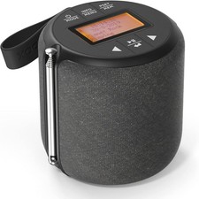 I-Box Barrel Bluetooth Radio & SpeakerDAB/DAB+/FM Radio IPX4 Splash proof USB-C