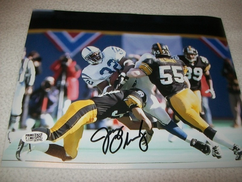 JERRY OLSAVSKY AUTO SIGNED AUTOGRAPH 8X10 PHOTO PITTSBURGH STEELERS