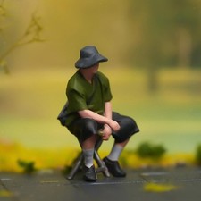 1/64 Boy Figure People Figure Layout Realistic Miniature Figure Resin