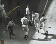 Ted Williams HOF Signed/Auto 16x20 Photo Red Sox Green Diamond Holo TWF 198517