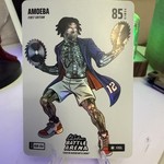 Amoeba `Collin Murray-Boyles` Bo Jackson Battle Arena Blizzard Battlefoil Steel