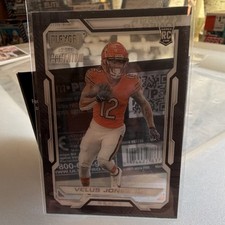 Panini 2022 Chronicles Playoff Momentum Velus Jones Jr. Bears Rookie #PMR-27