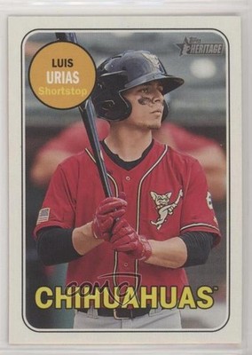 2018 Topps Heritage Minor League Edition Luis Urias (Batting Pose) #160 n1u