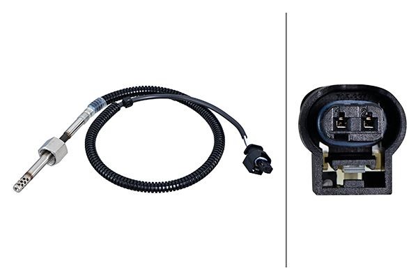 Fits HELLA 6PT010 376-551 Sensor, exhaust gas temperature 6PT010 376-551 Exhaus