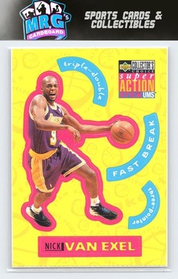 1996-97 Collector's Choice #S13 Nick Van Exel Super Action Stick 'Ums