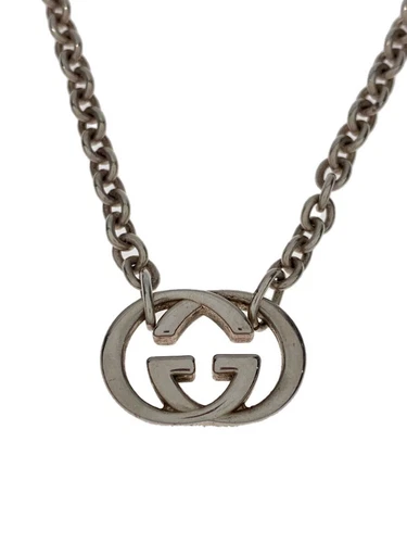 GUCCI SV925 Collana in argento con top da uomo usata