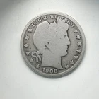 Barber Half 1908 D NO RESERVE!!!