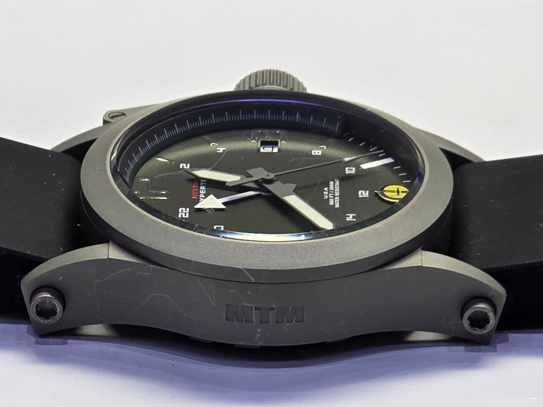 MTM Special Ops Hypertec Black Quartz Wristwatch … - image 5