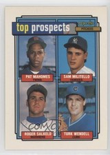 1992 O-Pee-Chee Pat Mahomes Sam Militello Roger Salkeld Turk Wendell #676 ii7