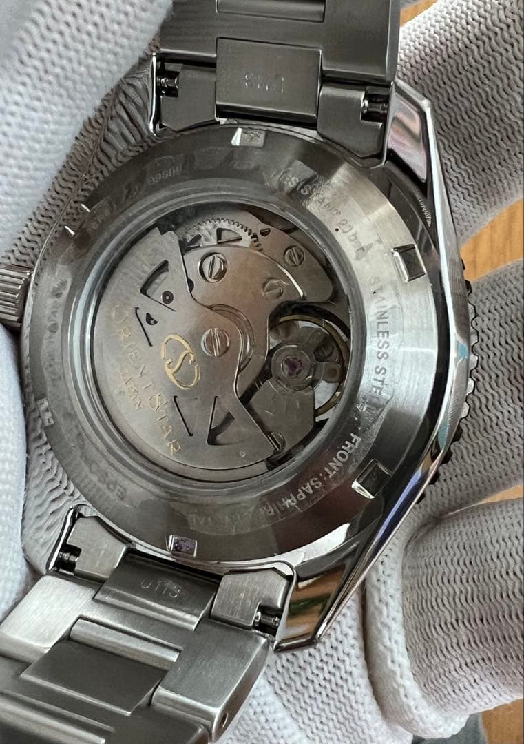 Orient Star Semi-Skeleton Diver'S Automatic Windi… - image 6