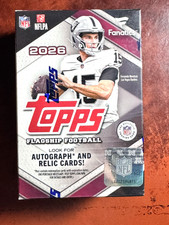 2026🏈 Topps Flagship BLASTER BOX FANATICS EXCLUSIVE Look for Autos, Foilboard