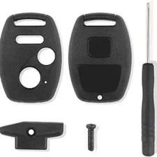 2 1 Buttons Car Key Fob Shell Case, Keyless Entry Remote Key Fob Replacement, Co