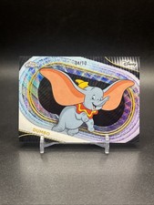 2025 Topps Chrome Disney #88 Dumbo 4/10 Black Wave Refractor