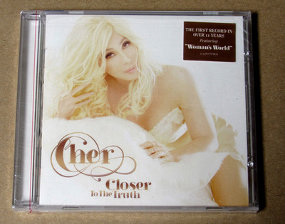 Cher - Closer to the Truth NEW/SEALED (CD) W/Hype Sticker album buy2 get1 FREE