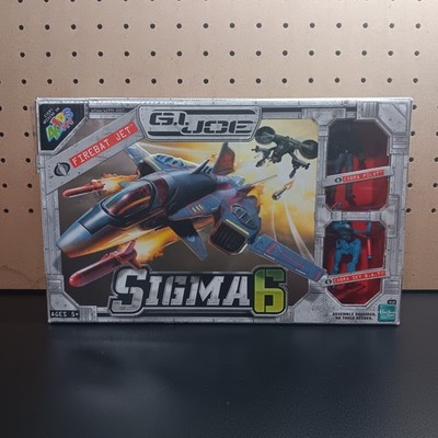 2006 G.I. Joe Sigma 6 Firebat Jet with Cobra Pilot *New Unopened Ripped Box