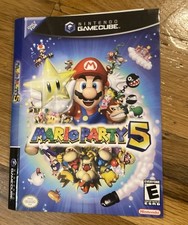 Mario Party 5 GameCube, 2003 Authentic Game Cover Art Insert Only
