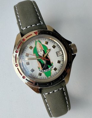 Vostok 2414A Svembika Vintage Original Soviet Rare Commemorative Watch 1990s
