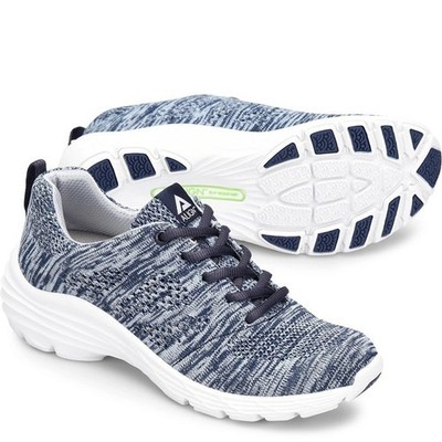 ALIGN BY NURSE MATE WOMEN SHOE TABOR NAVY WOVEN IN ALL SIZES SLIP RESISTANT NEW