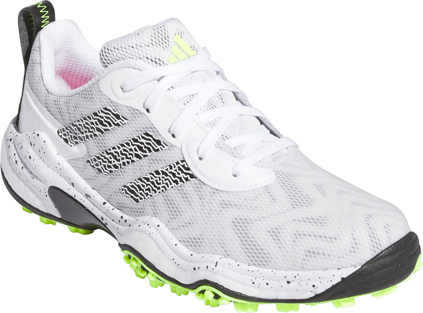 Scarpe da golf Adidas CodeChaos 25 bianche da donna foto 6