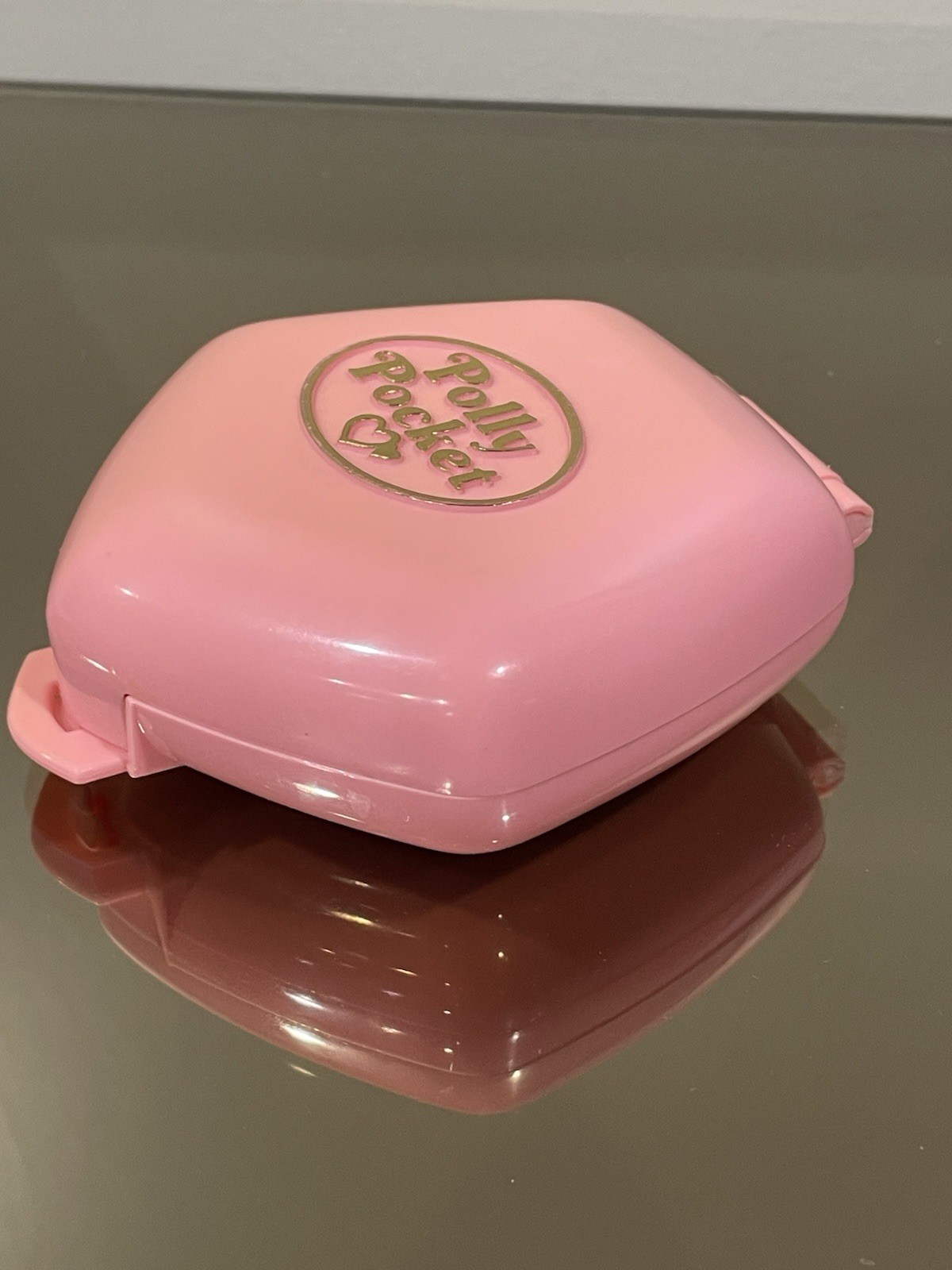 Vintage Polly Pocket Polly In The Nursery 1992 Bluebird Pink Hexagon COMPLETE