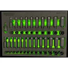 Actron IMPACT449 VIM Tools 49 Piece 1/4 Inch Impact Socket Master Set
