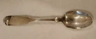 Antique 1800s Gorham "Fiddle" Shape With A "Tipt" End 8" Sterling Serving Spoon