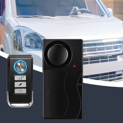 Car Anti-Theft Vibration Alarm 110dB Vehicle Security Alarm System Auto designer