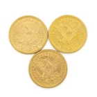 1879-1904 Liberty Head Quarter Eagle $2.50 Gold Coin Lot of 3 No Reserve #C743-9