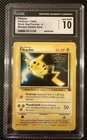CGC 10 1999 Pikachu Promo #4 WB Movie Black Star Promo Pokémon Card WOTC Rare